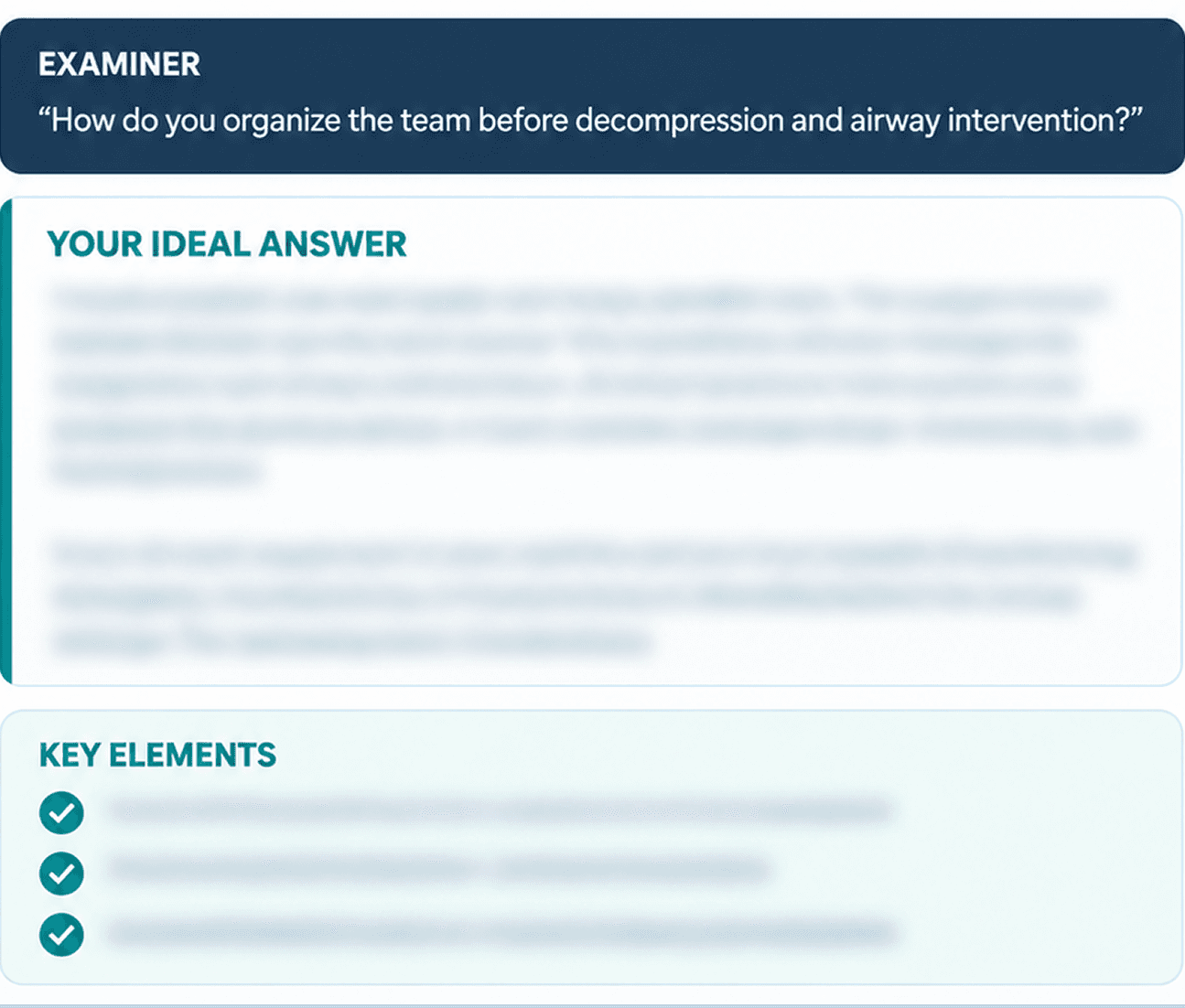 Examiner Question Long Case Strategy Preview